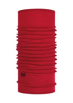 Picture of BUFF LIGHTWEIGHT MERINO SOLID RED